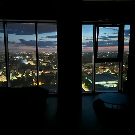 Daire Black 21 Hanza Tower Szczecin